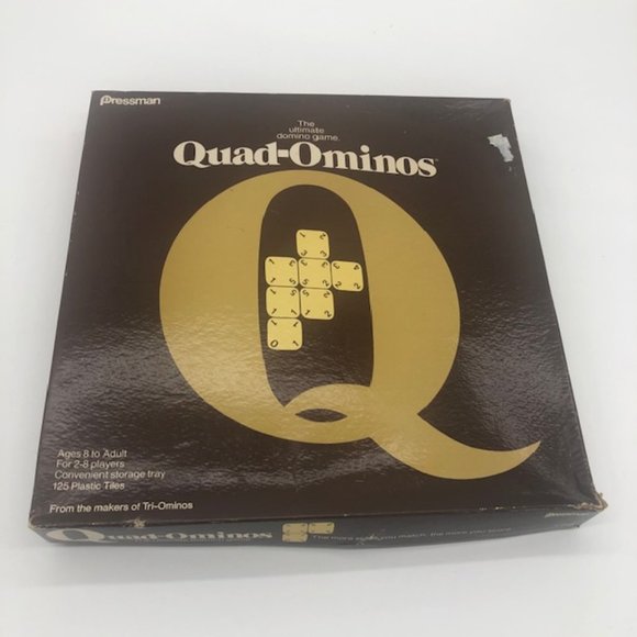 Pressman Other - Vintage 1978 Pressman Quad-Ominos
